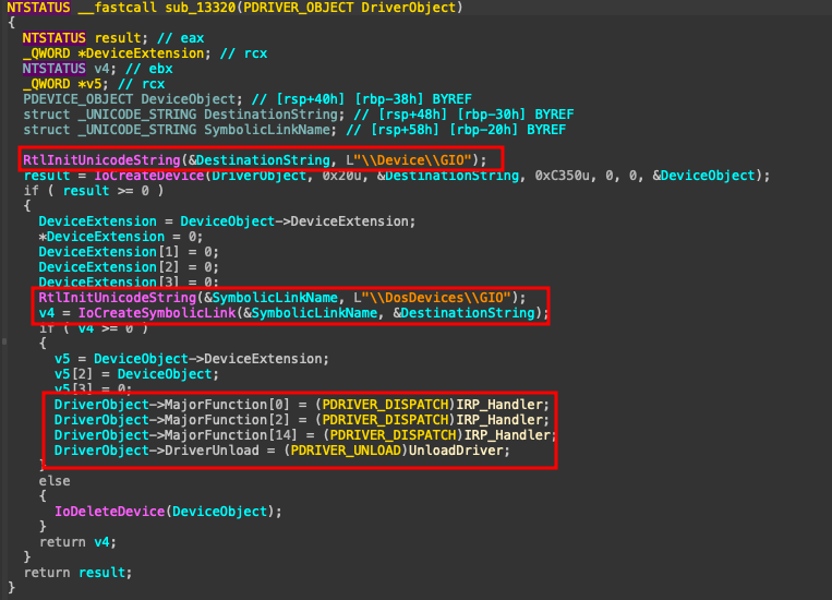 Device Setup Routine